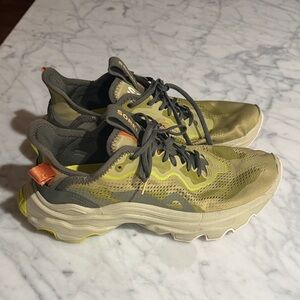 Sorel Olive and Gray Athletic Shoes